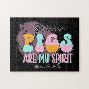 Guinea Pigs Are My Spirit Animal Jigsaw Puzzle