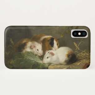 Guinea Pigs (by George Morland) iPhone X Case