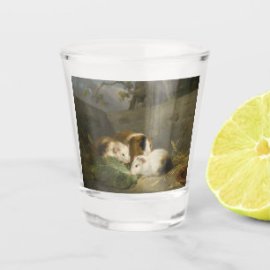 Guinea Pigs (by George Morland) Shot Glass