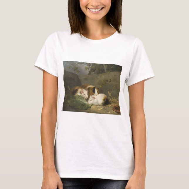 Guinea Pigs (by George Morland) T-Shirt (Front)