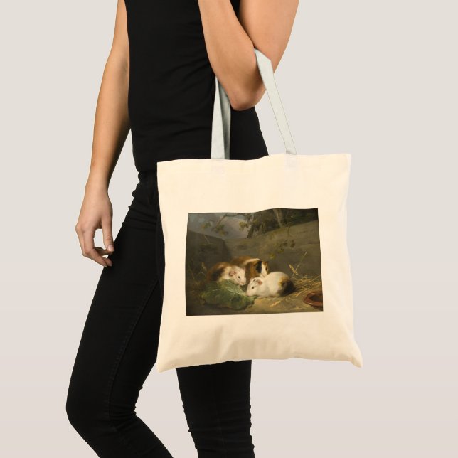 Guinea Pigs (by George Morland) Tote Bag (Front (Product))