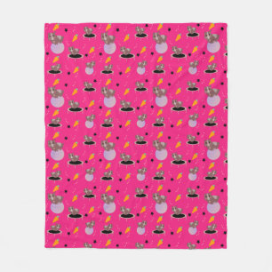 Guinea Pigs Fitness Funny Design Fleece Blanket