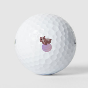 Guinea Pigs Fitness Funny Design Golf Balls