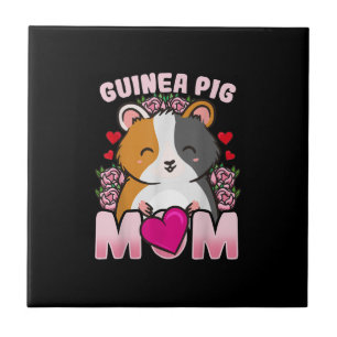Guinea Pigs Gift For Guinea Pig Lovers Ceramic Tile