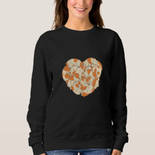 Guinea pigs heart sweatshirt