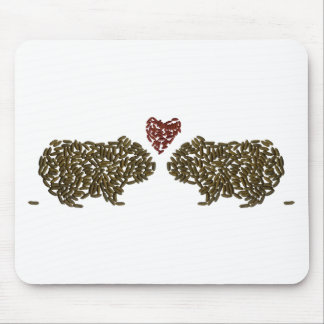 Guinea Pigs in Love Mouse Pad
