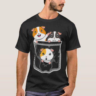 Guinea Pigs In Pocket Cute Guinea Pig Premium T-Shirt