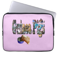 Guinea Pigs Is The Word, Laptop Sleeve