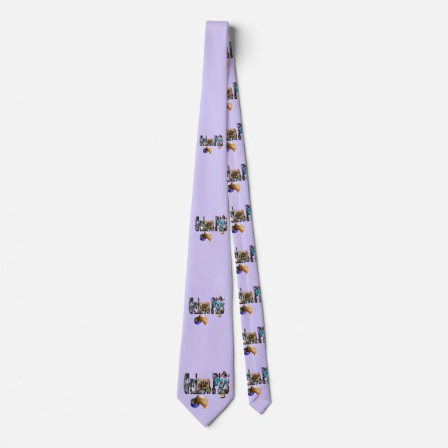 Guinea Pigs Is The Word, Neck Tie (Front)