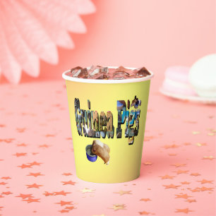 Guinea Pigs Is The Word, Paper Party Cups