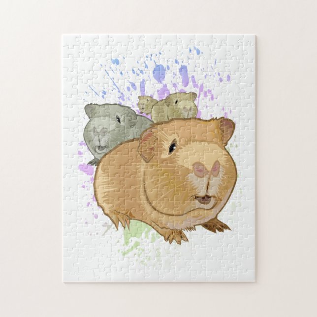 Guinea Pigs Jigsaw Puzzle (Vertical)