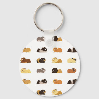 Guinea pigs key ring