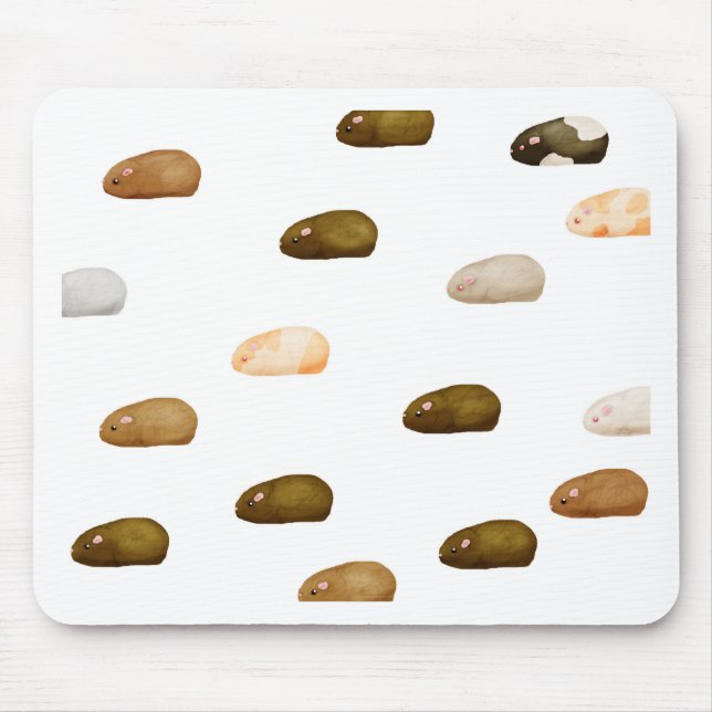 Guinea Pigs Mouse Pad (Front)