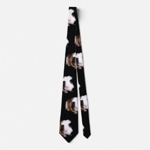 Guinea Pigs Pattern, Unisex Silky Tie, Tie