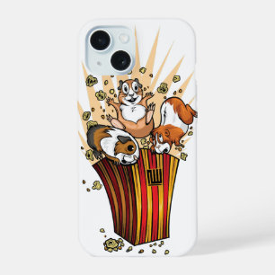 Guinea Pigs Popcorn iPhone 15 Case