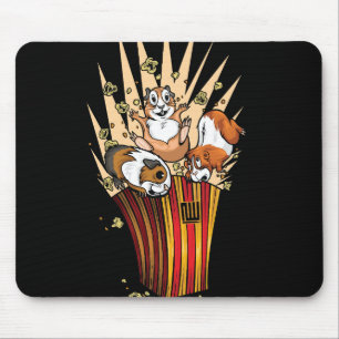 Guinea Pigs Popcorn Mouse Pad