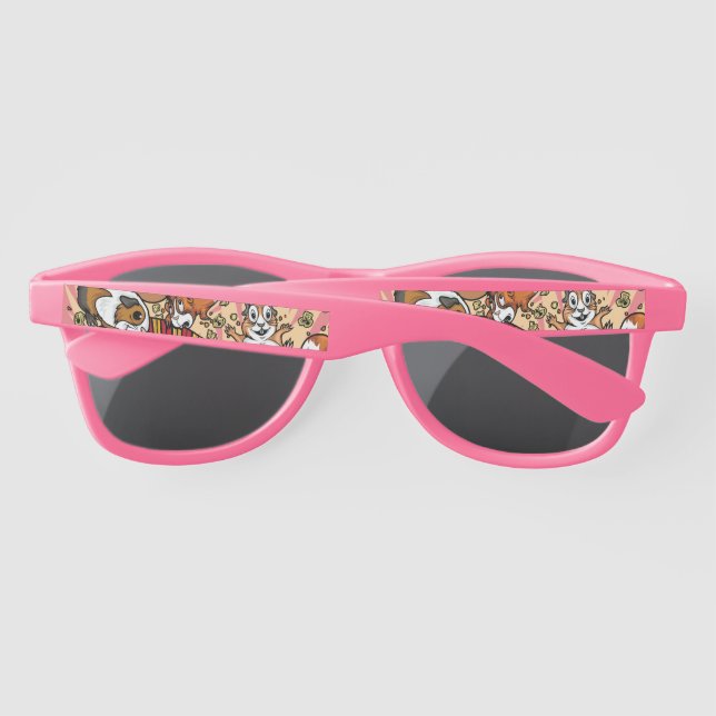 Guinea Pigs Popcorn Sunglasses (Back)
