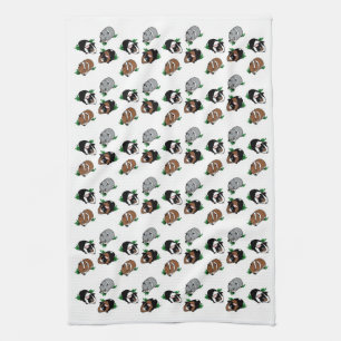 Guinea Pigs Tea Towel