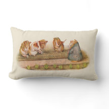 Guinea Pigs Tending Garden