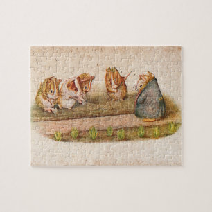 Guinea Pigs Tending the Garden Jigsaw Puzzle