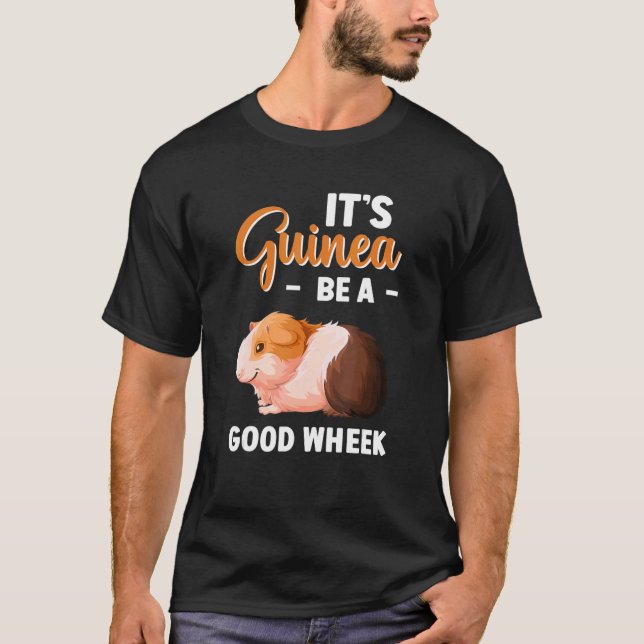 Guinea Pigs Wheek Furry Potato Guinea Pig T-Shirt (Front)