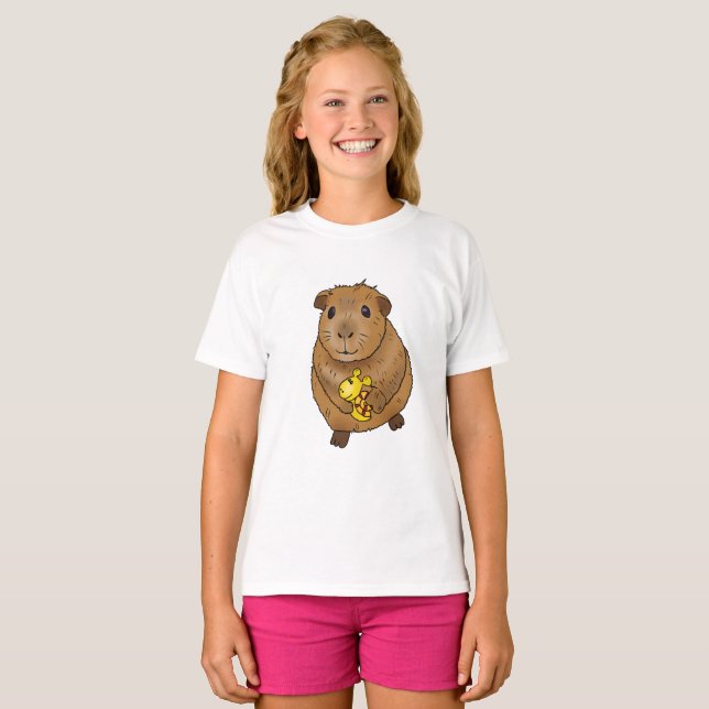 guinea pigs with snail T-Shirt (Front Full)