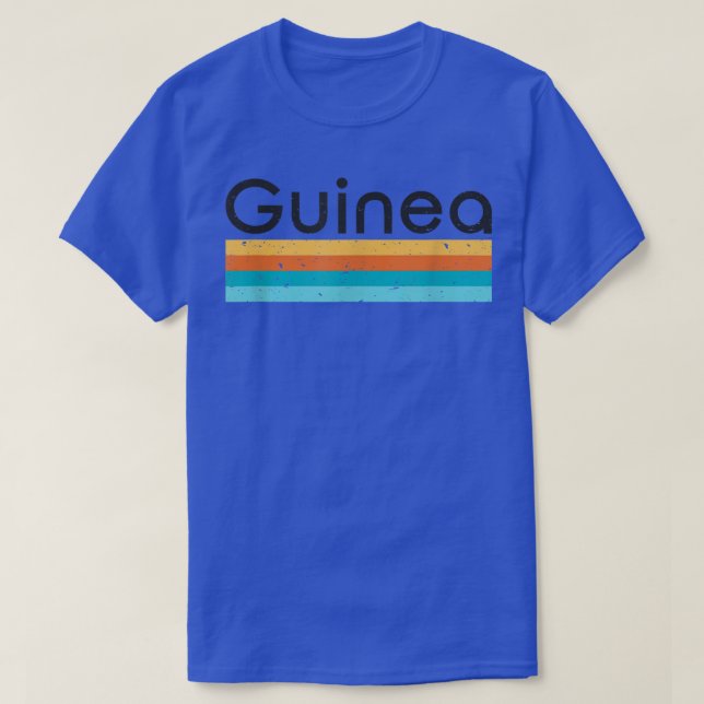Guinea Retro Design  T-Shirt (Design Front)