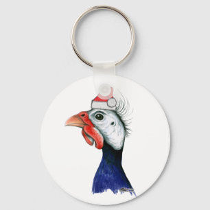 Guinea Santa Claus Key Ring