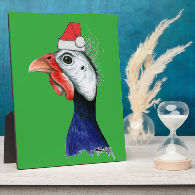 Guinea Santa Claus Plaque (Side)