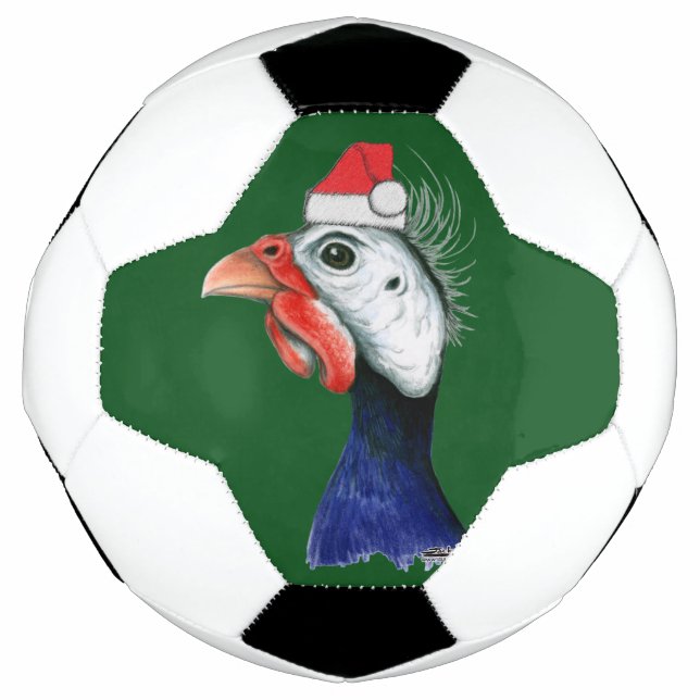Guinea Santa Claus Soccer Ball (Front)