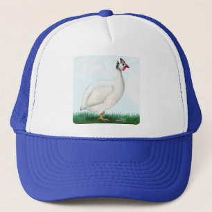 Guinea White Trucker Hat