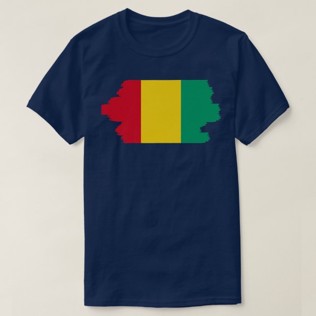 Guinean Flag Guinea Premium T-Shirt (Design Front)