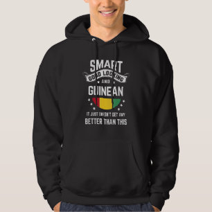 Guinean Flag Native Pride  Guinea Guinean Roots Hoodie