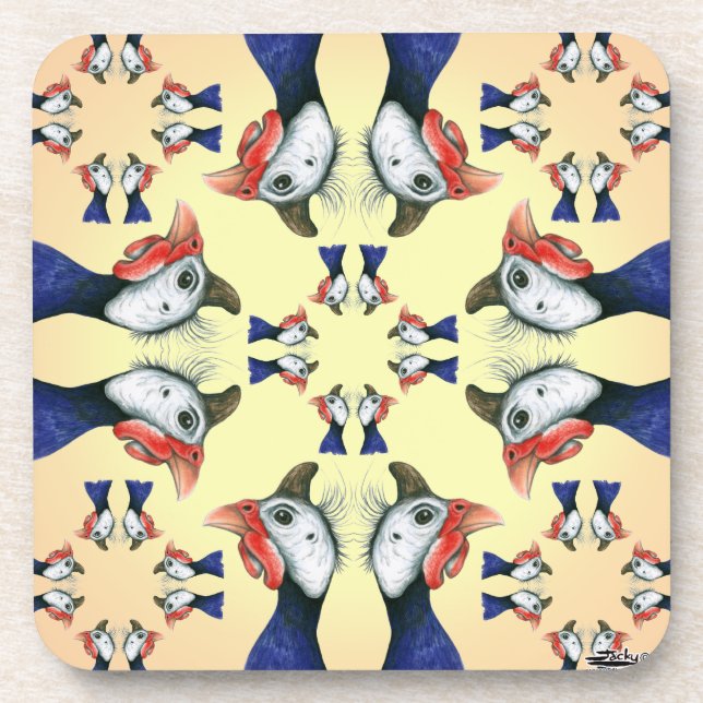 Guineas Everywhere! Coaster (Front)