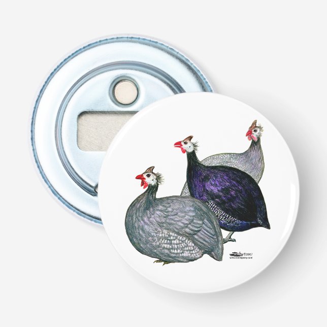 Guineas Three Bottle Opener (Front)