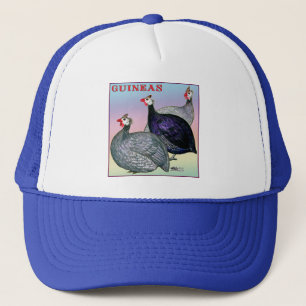 Guineas Three Fowl Trucker Hat
