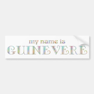 Guinevere Bumper Sticker
