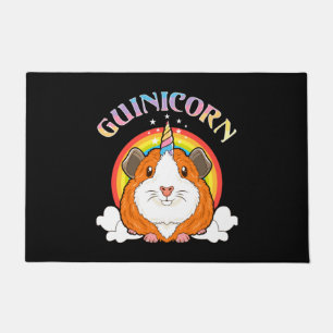Guinicorn Guinea Pig Unicorn Costume Doormat