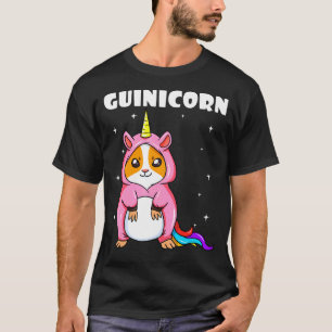 Guinicorn Guinea Pig White Unicorn Mystical Horse  T-Shirt