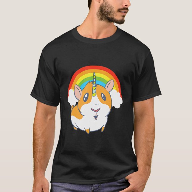 Guinicorn Unicorn Guinea Pigs Mom Animal  Rodent T-Shirt (Front)