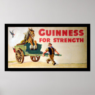 Guinness For Strength Poster
