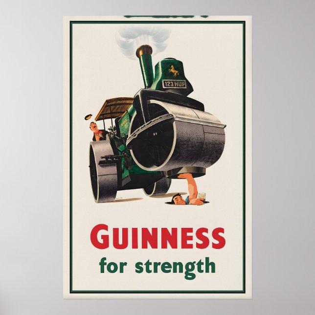 Guinness for Strength Poster Print  John Gilroy (Front)