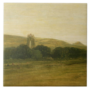 Guisborough Priory, c.1801-02 (oil on canvas) Tile