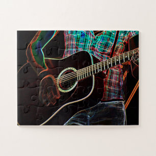 Guitar 1 11x14 30pc jpcn jigsaw puzzle