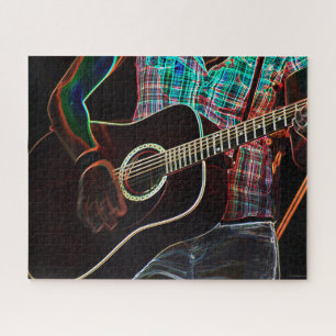 Guitar 1 16x20 520pc jpcn jigsaw puzzle