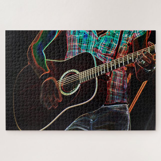 Guitar 1 20x30 1014pc jpcnm jigsaw puzzle (Horizontal)