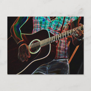 Guitar 1 pccna postcard