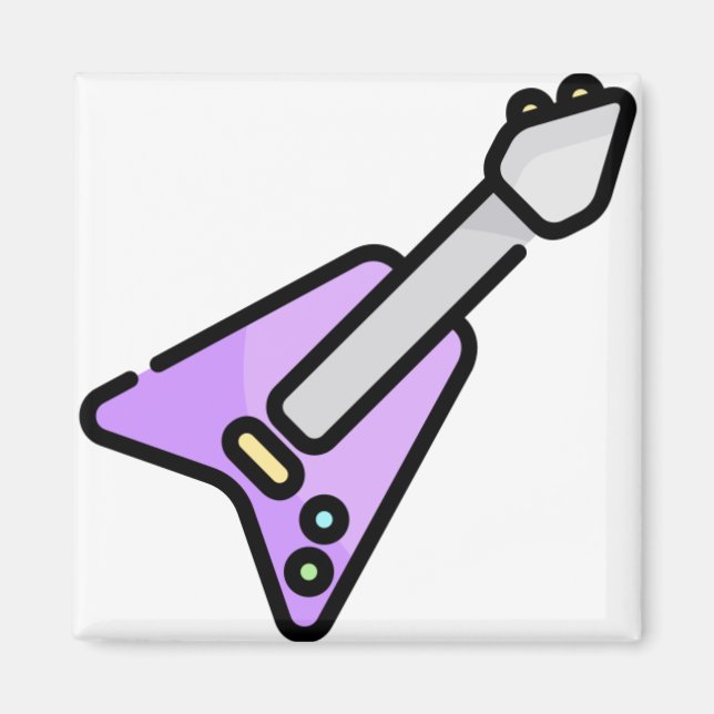 Guitar (2) magnet (Front)