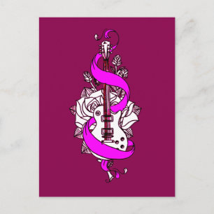 Guitar 2 postcard