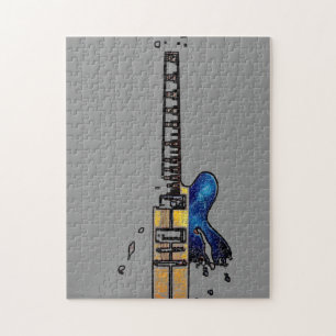 Guitar 4 11x14 252pc jpcn jigsaw puzzle